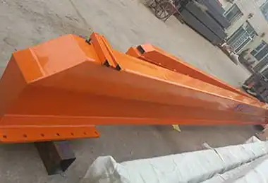 steel girder of the steel gantry crane 