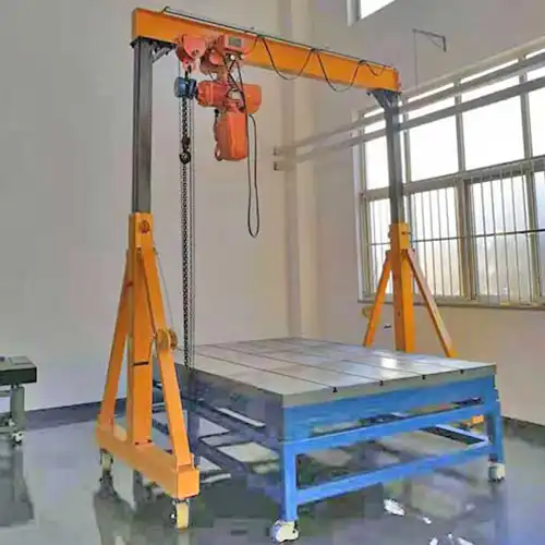 Telescopic or Adjustable Height Steel Gantry Crane