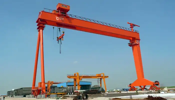 rail mounted or rail travleling shipyard slipway gantry crane for sale 