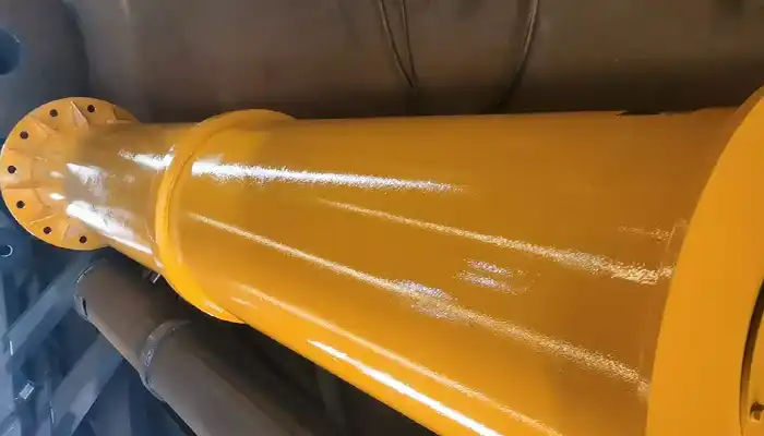 Column of floor mounted pillar jib crane 