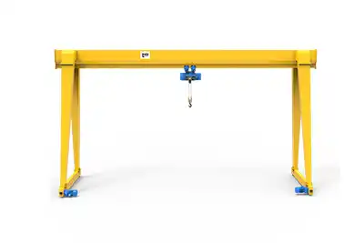 Economical single girder 20 ton gantry crane to save your cost