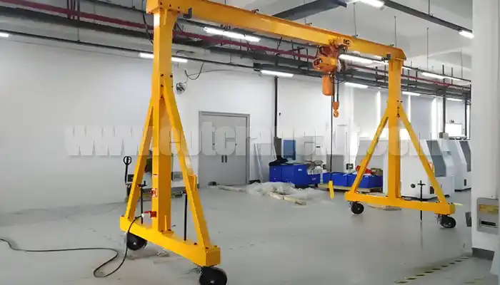 2 ton steel gantry crane for sale 