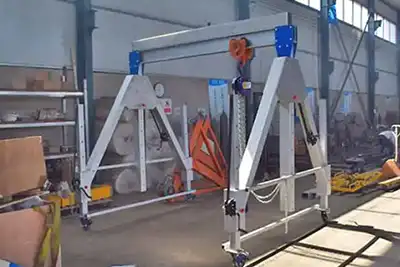 adjustable aluminum gantry crane 3 ton adjustable aluminum gantry crane 3 ton