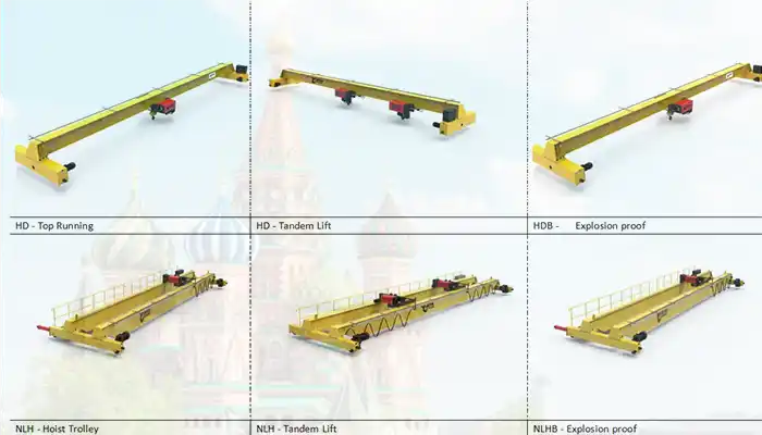 overhead crane for sale Russia