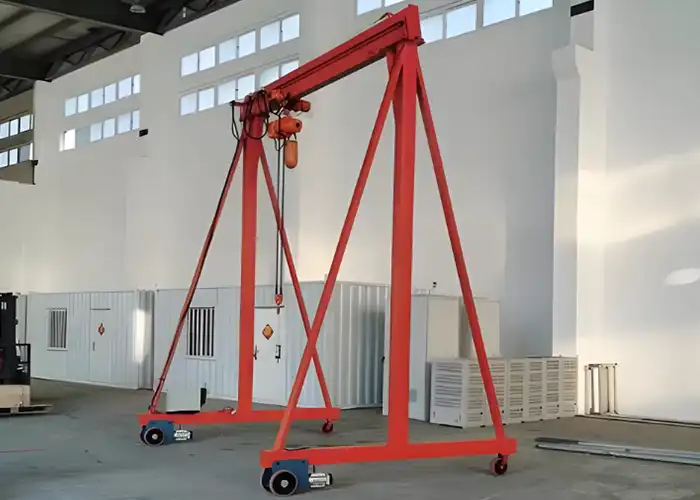 Quick Specs of 2 Ton Motorized Portable Gantry Crane