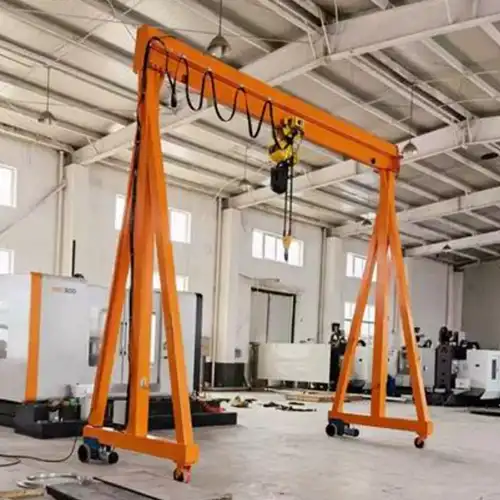 Electric Moving Portable Gantry Crane 3 Ton 