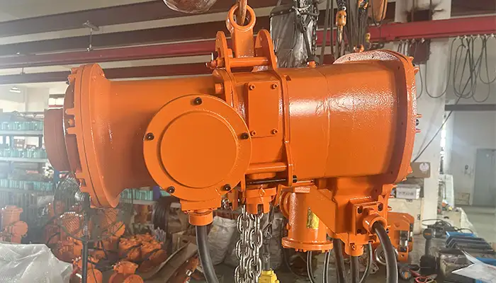  2 ton explosion proof electric chain hoist for sale Pakistan