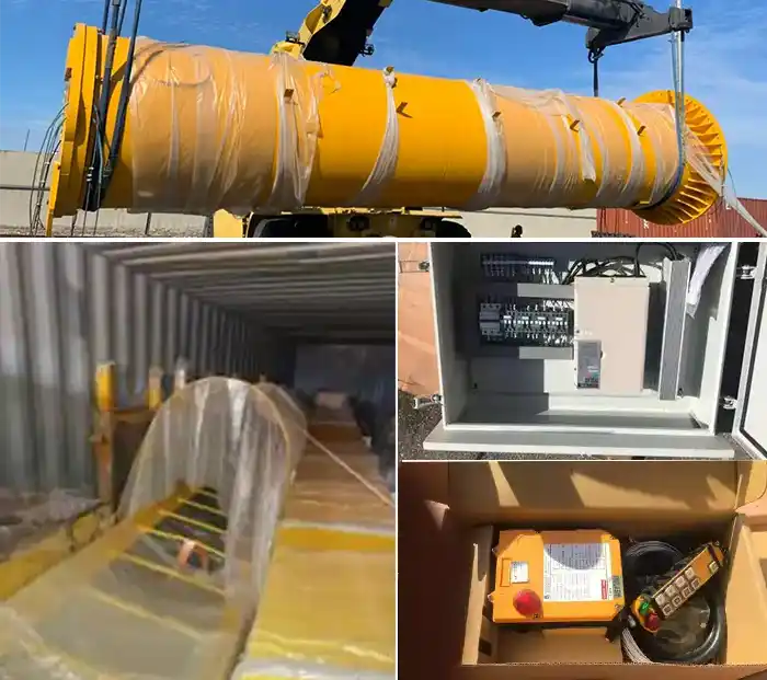 15-Ton Jib Crane Main Parts and Components