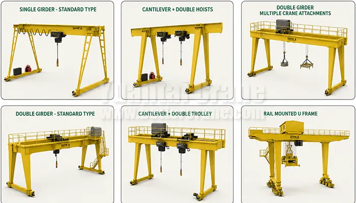 Rail Mounted Gantry Crane