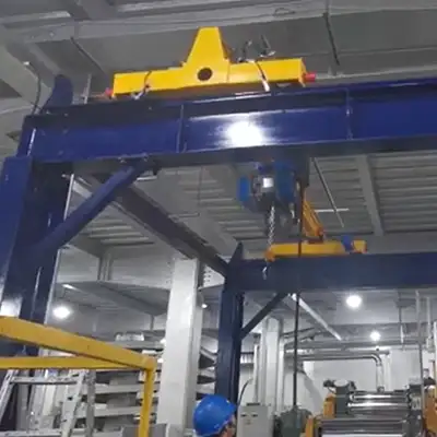 Freestanding Bridge Crane | Single Girder Overhead Crane