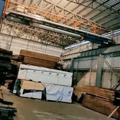 Yuantai 3T+3T Double Girder Overhead Crane – Maldives Timber Factory