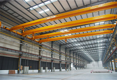 Electric chain hoist crane - single girder overhead crane type Electric chain hoist crane - single girder overhead crane type