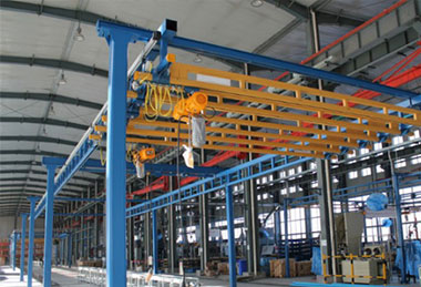 Electric chain hoist crane-kbk crane design Electric chain hoist crane-kbk crane design