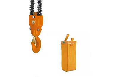 Electric chain hoist part: hoist chain and chain bag Electric chain hoist part: hoist chain and chain bag