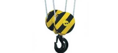 Low headroom wire rope hoist