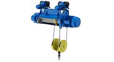  Chinese Style Electric Wire Rope Hoist series of single girder overhead travelling cranes