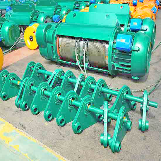 Wire Rope Electric Hoists: