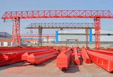 Single girder gantry crane