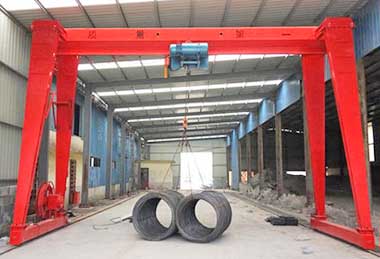 Single girder gantry crane