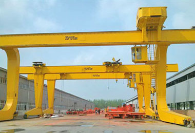 Single girder gantry crane