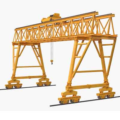 Double girder gantry crane 