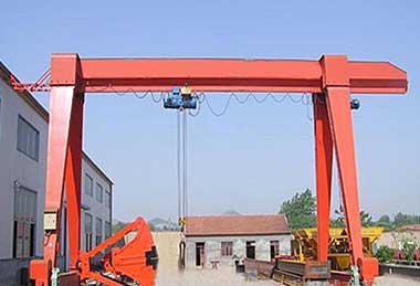 Single cantilever gantry crane 