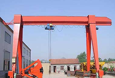 Single girder gantry crane