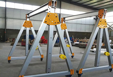 Single girder gantry crane