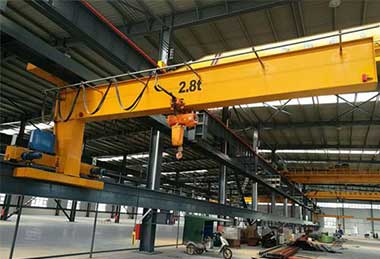 Full cantilever Box girder jib crane design