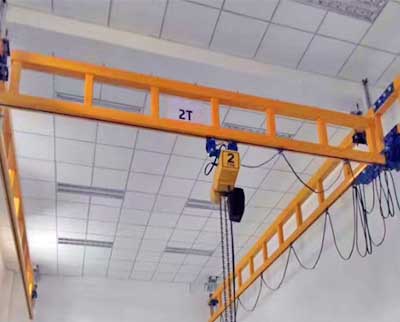 Workstation suspension crane system 2 ton 