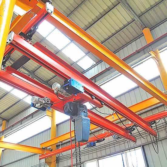 Single Girder & Double Girder kbk light crane system 