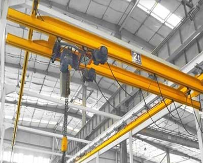 Double girder suspension kbk crane