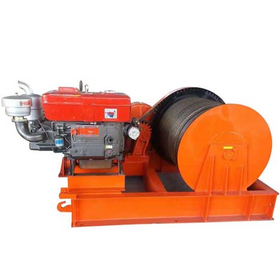 Diesel winch