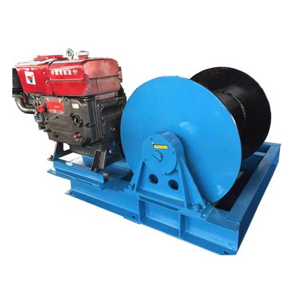 Diesel winch