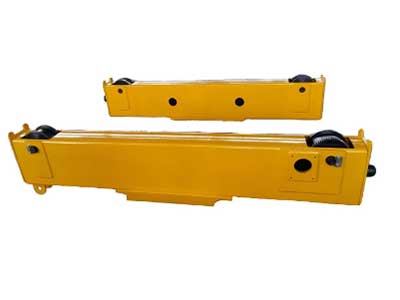 Single beam end carriage up to 20 ton