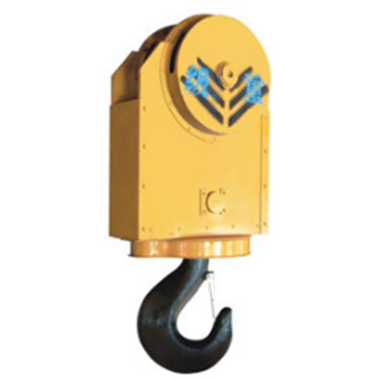 Hoist hook, crane hook block & hook pulley group