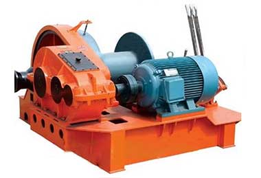 Piling winch of electric winch series