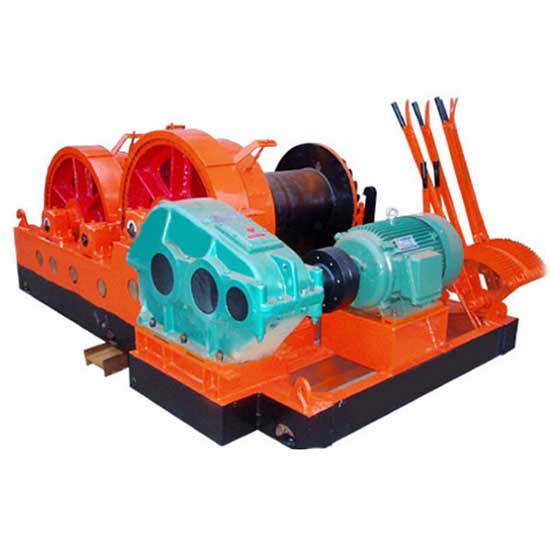 Electric drum winch