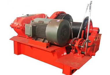 Piling winch of electric winch series