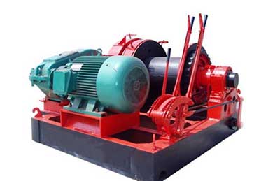 Piling winch of electric winch series