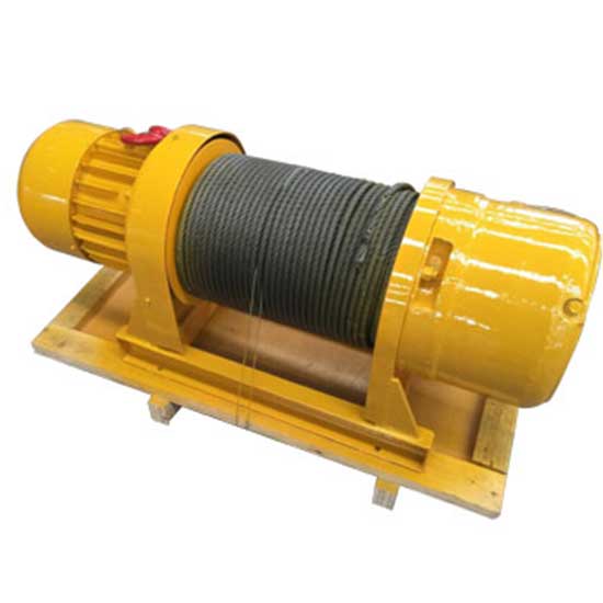 Small electric planetary winch