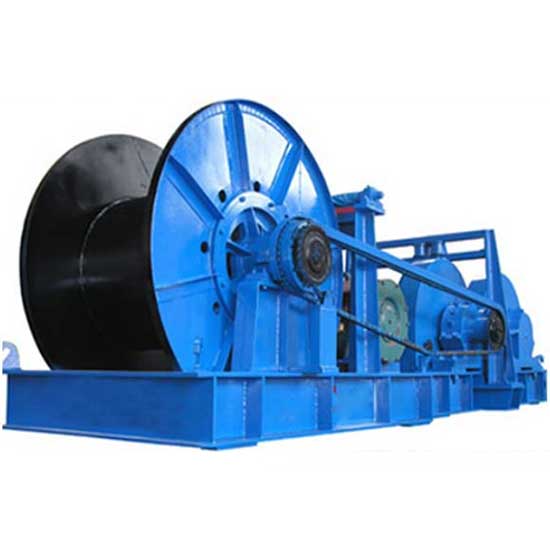 Electric friction winch