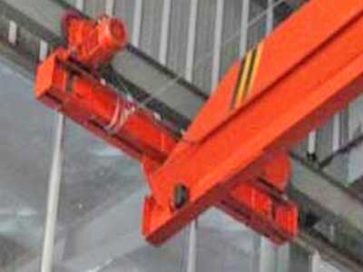 Uderhung crane end trucks for Chinese underhung crane single girder