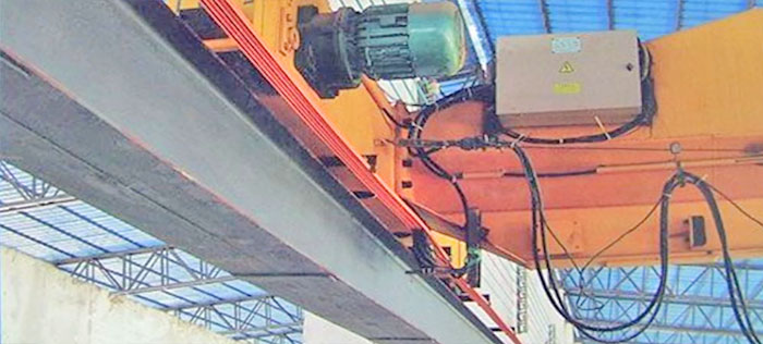 Crane seamless crane busbar Seamless crane busbar, crane busbar system