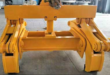 Slab tong lifting devices 