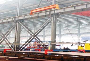 indoor bridge crane with steel plate hook 