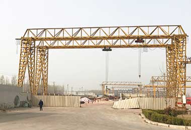 3.2 ton to 50 ton truss crane and truss girder goliath crane