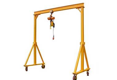Small portable gantry crane for sale