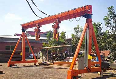 Adjustable gantry crane, small gantry crane for sale