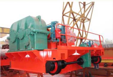 Open winch trolley- Box girder gantry crane parts and components
